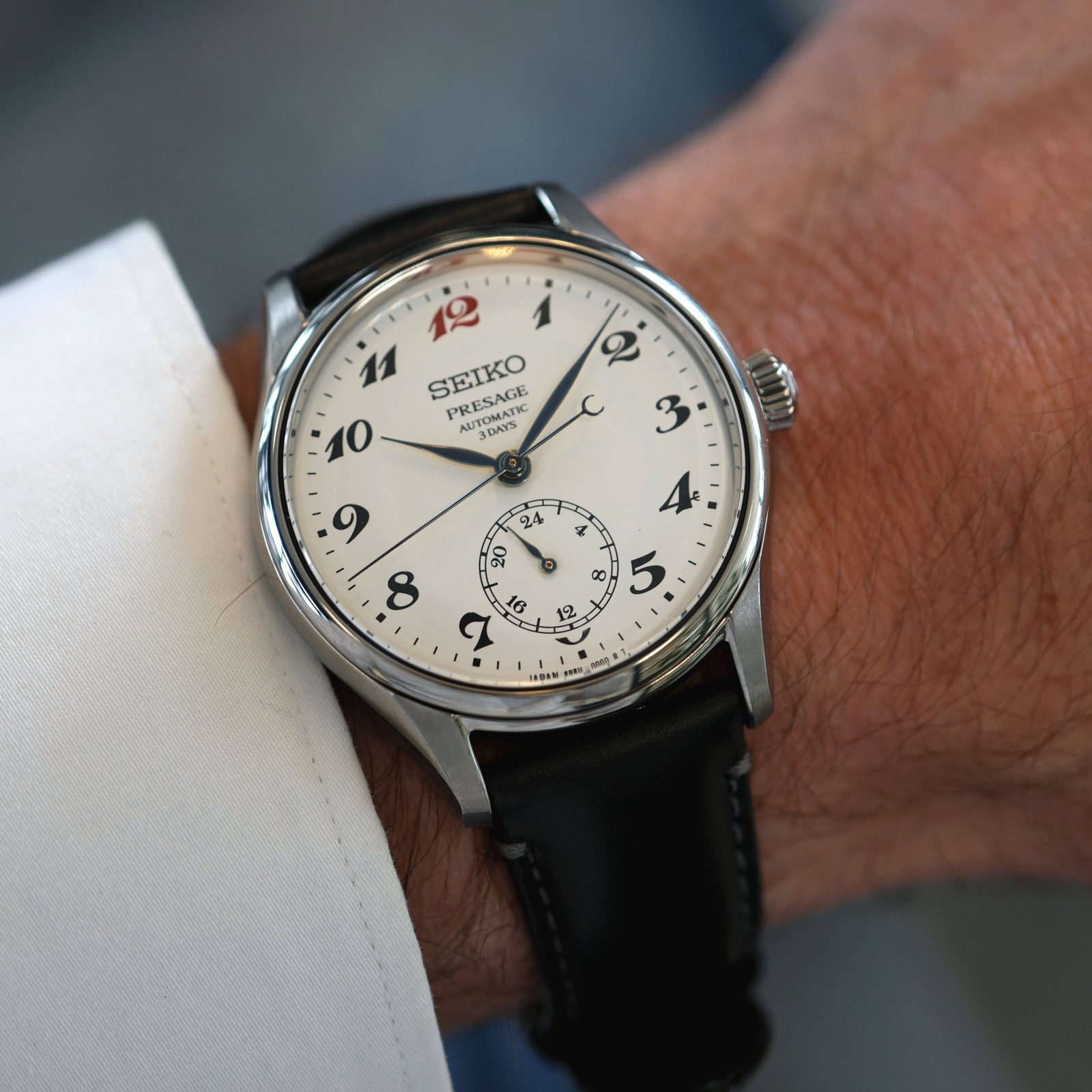 Seiko Rebuilds Its 1913 Laurel — in Fired Enamel and Layered Urushi