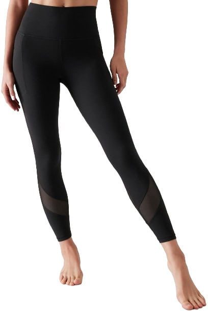 Athleta Salutation Stash Mesh 7/8 Tight