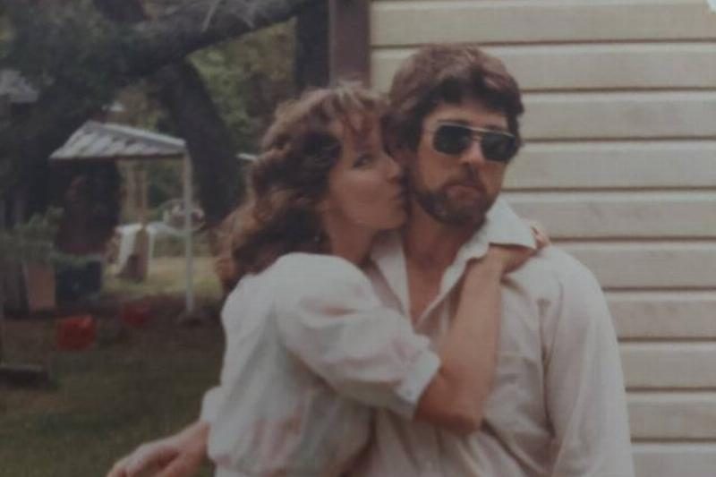 Couple kissing